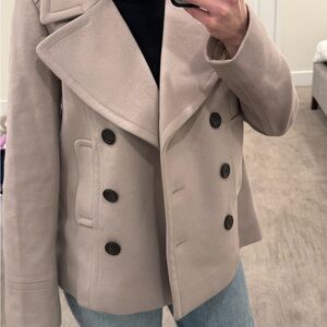 Women's J. Crew Double-Breasted Peacoat